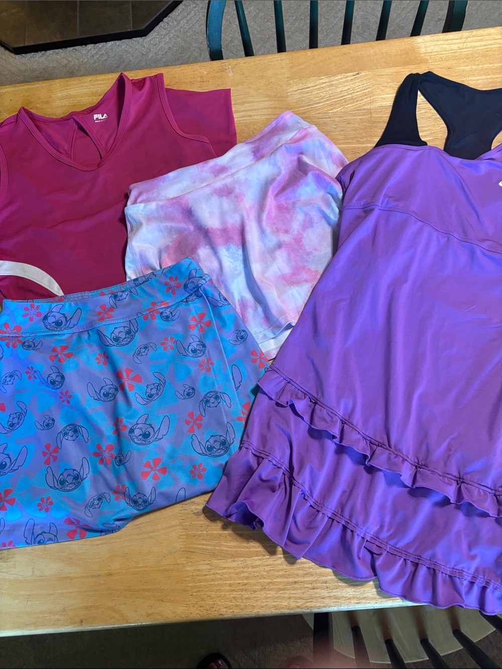 Tennis / Pickelball set of 4 - 2 skirts -2 dress